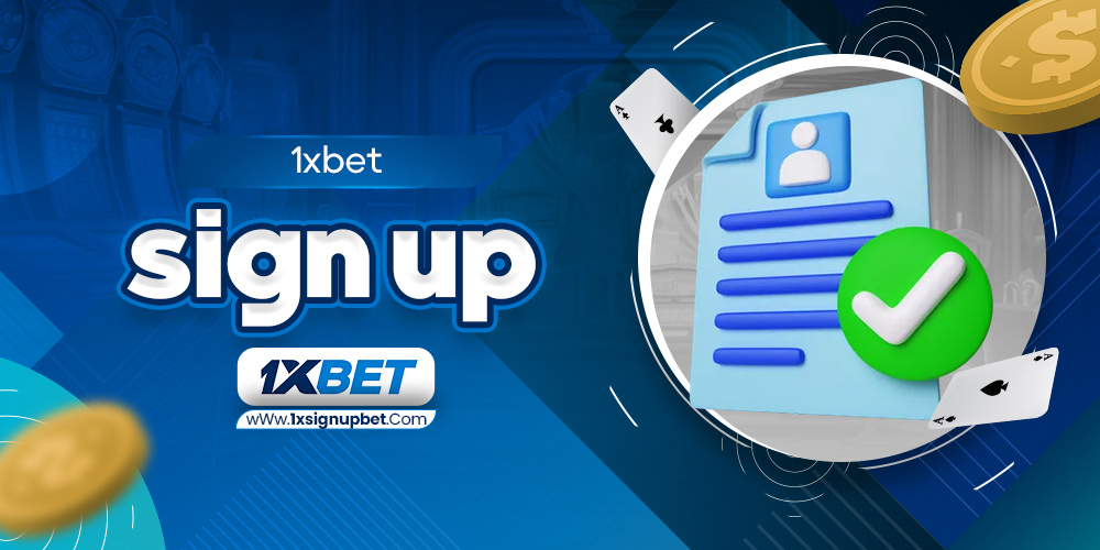 1xbet sign up